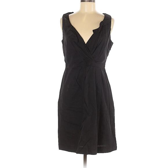 J. Crew Dresses & Skirts - J. Crew Cotton Black Cocktail Dress | Size 8